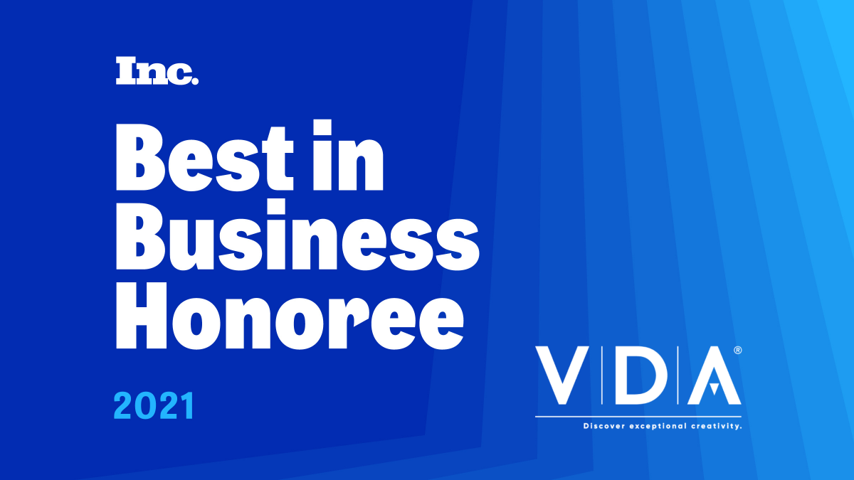 VDA - Inc. Magazine 2021 Best in Business list Honoree