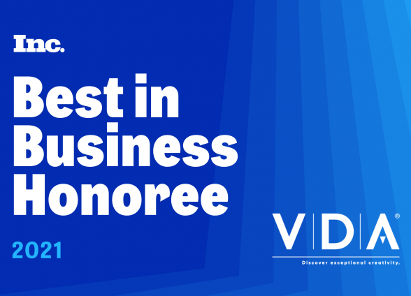 VDA - Inc. Magazine 2021 Best in Business list Honoree