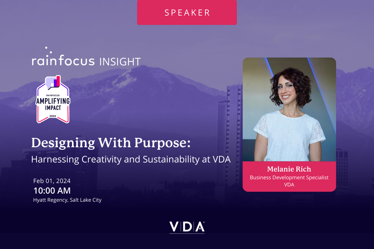 Rainfocus insight 2024 - speakers - Melanie Rich VDA - Designing with Purpose