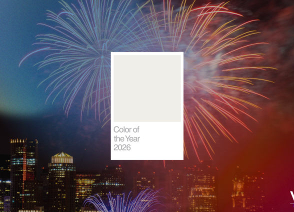 Pantone Color of the year 2025 White Cloud Dancer